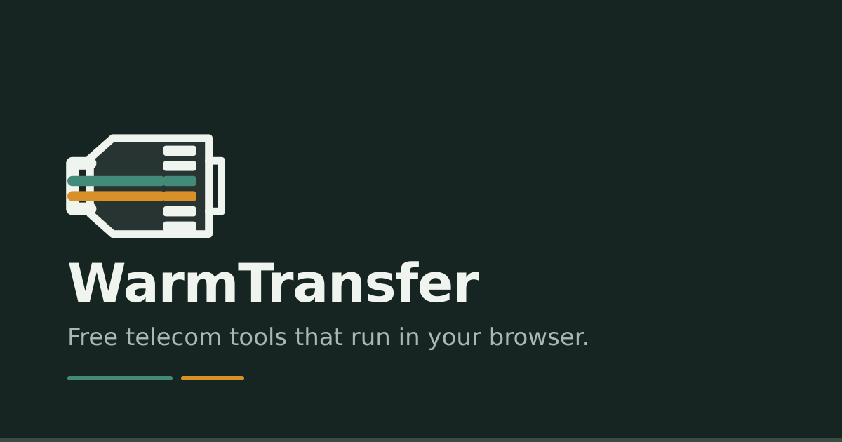 Setting up an Amazon Connect instance · WarmTransfer